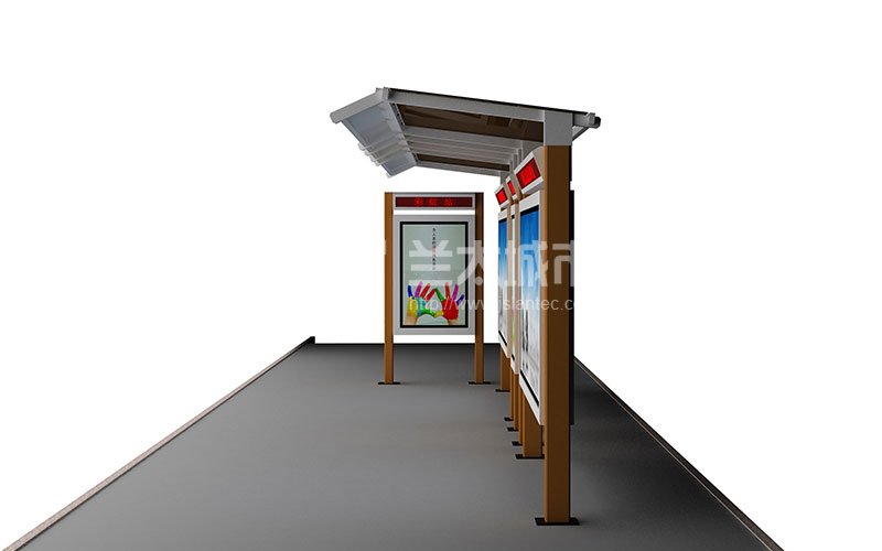 公交站台生产工艺