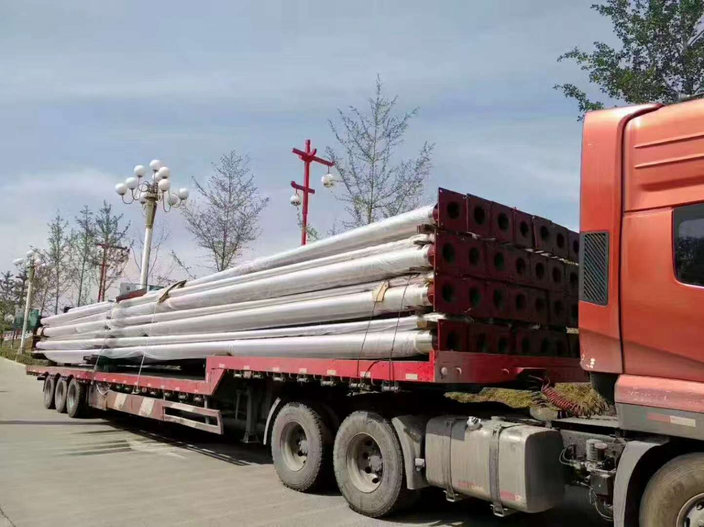 酒店旗杆应用场景