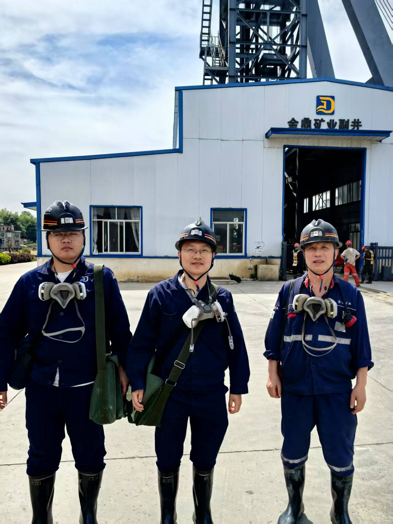 矿山设备检测现场