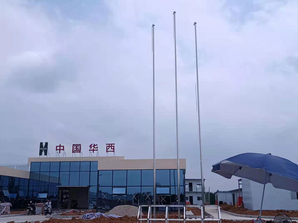 瑞思杰旗杆产品展示