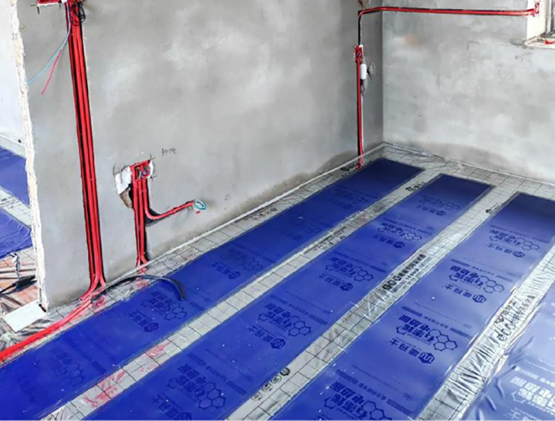 石墨烯地暖材料特写