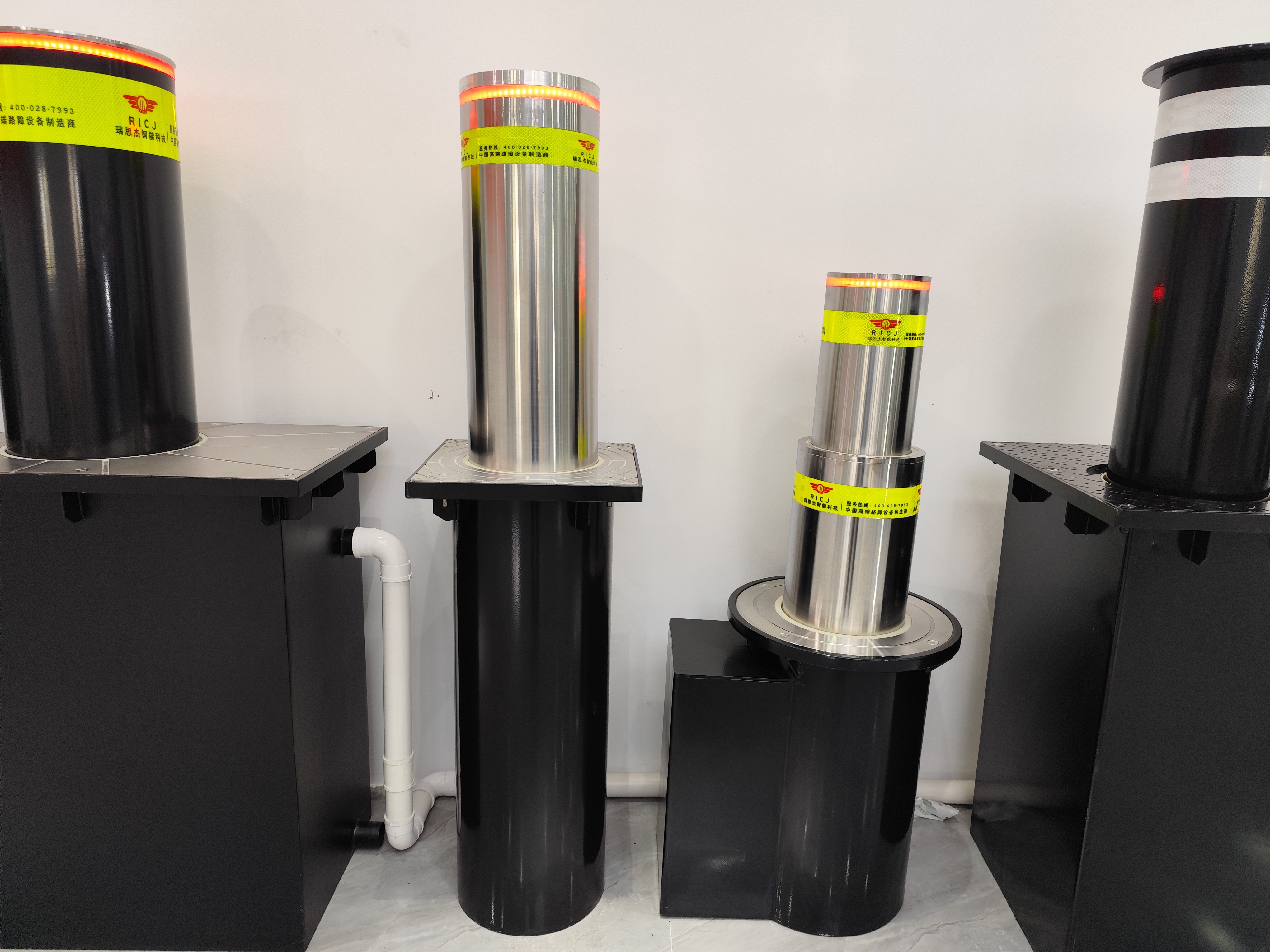 升降柱安装现场