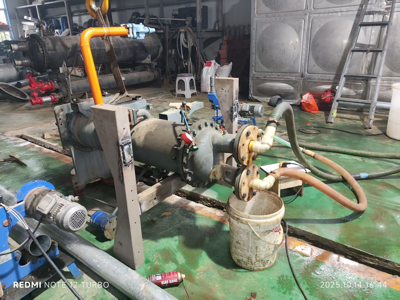 制药厂制冷系统安装