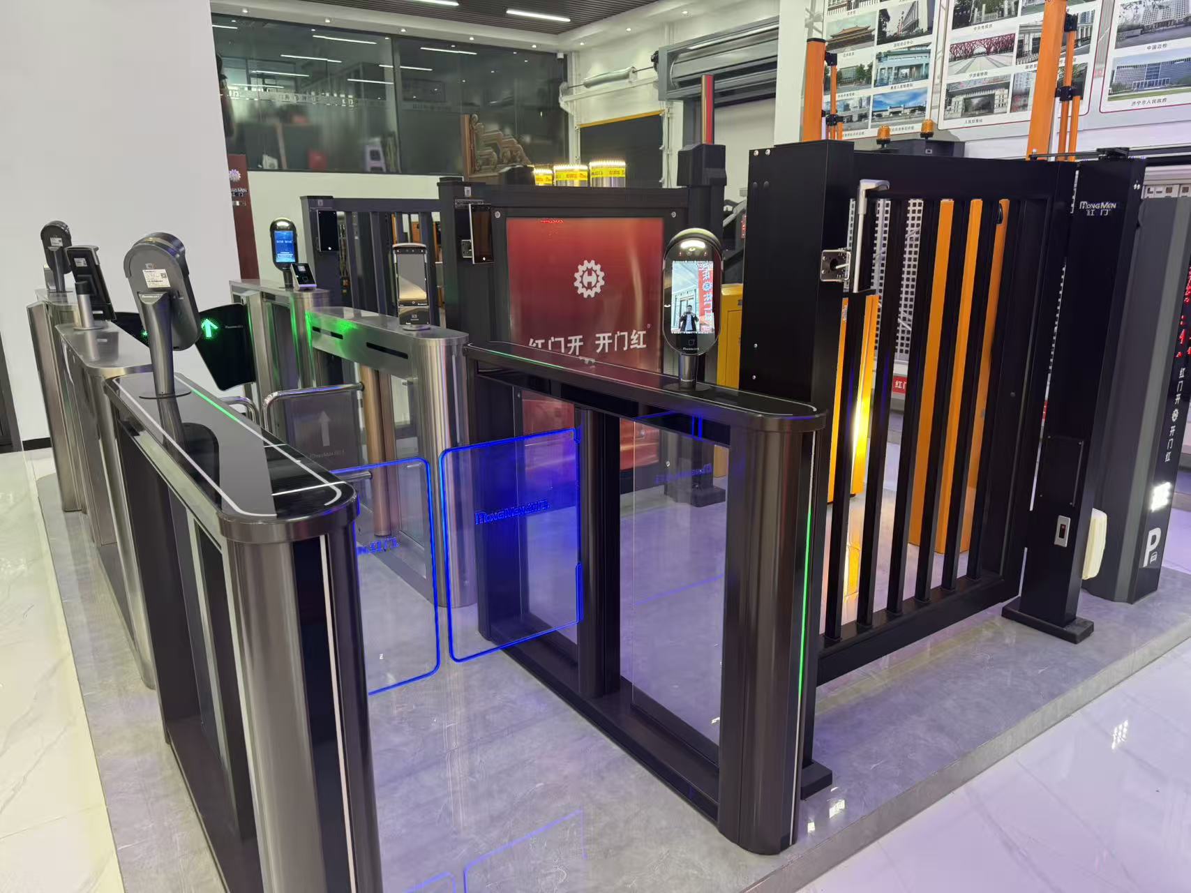 红门智能悬浮门产品展示
