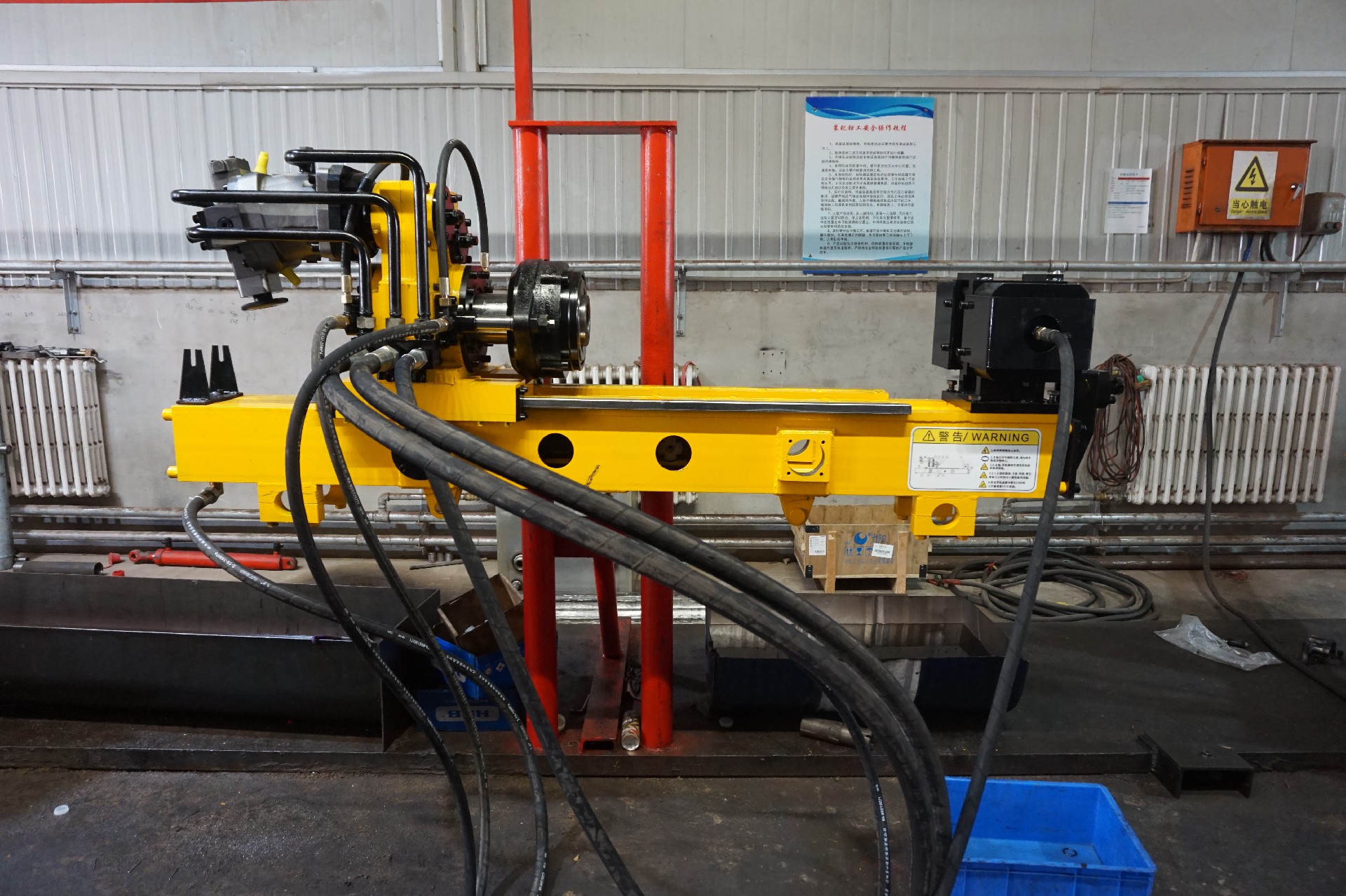 探水钻机技术演示