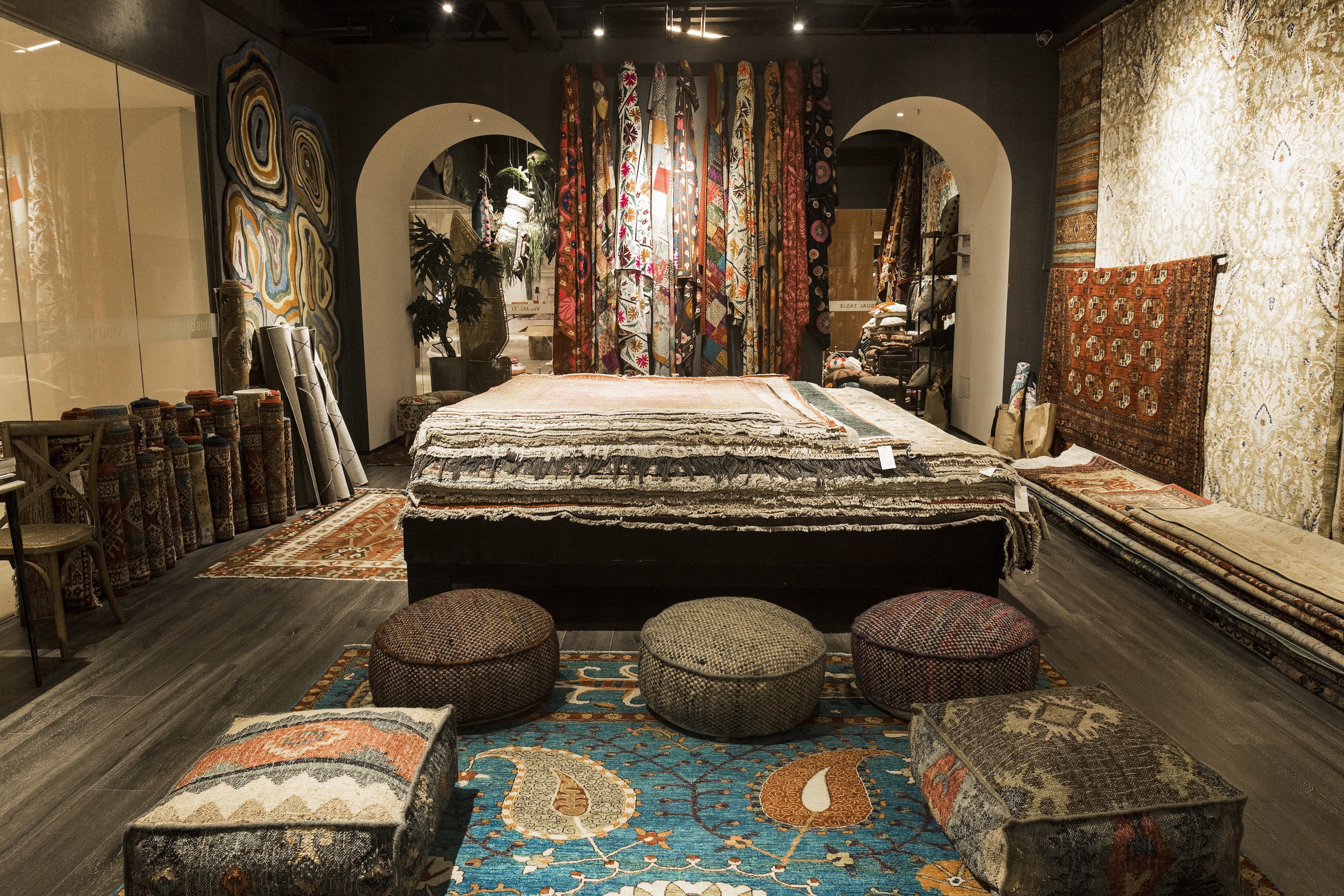 黄麻地毯环保工艺展示