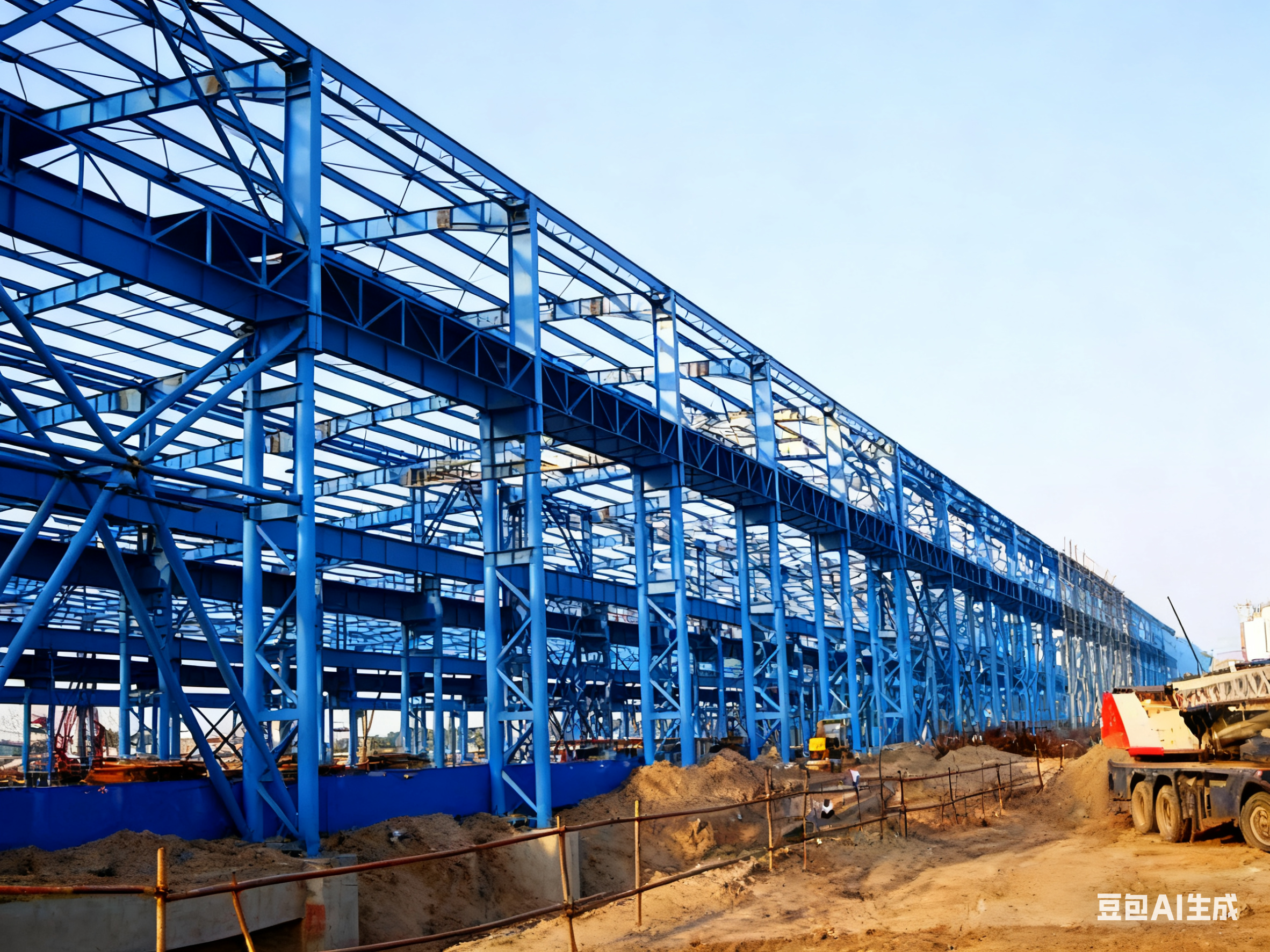 华京钢结构生产基地
