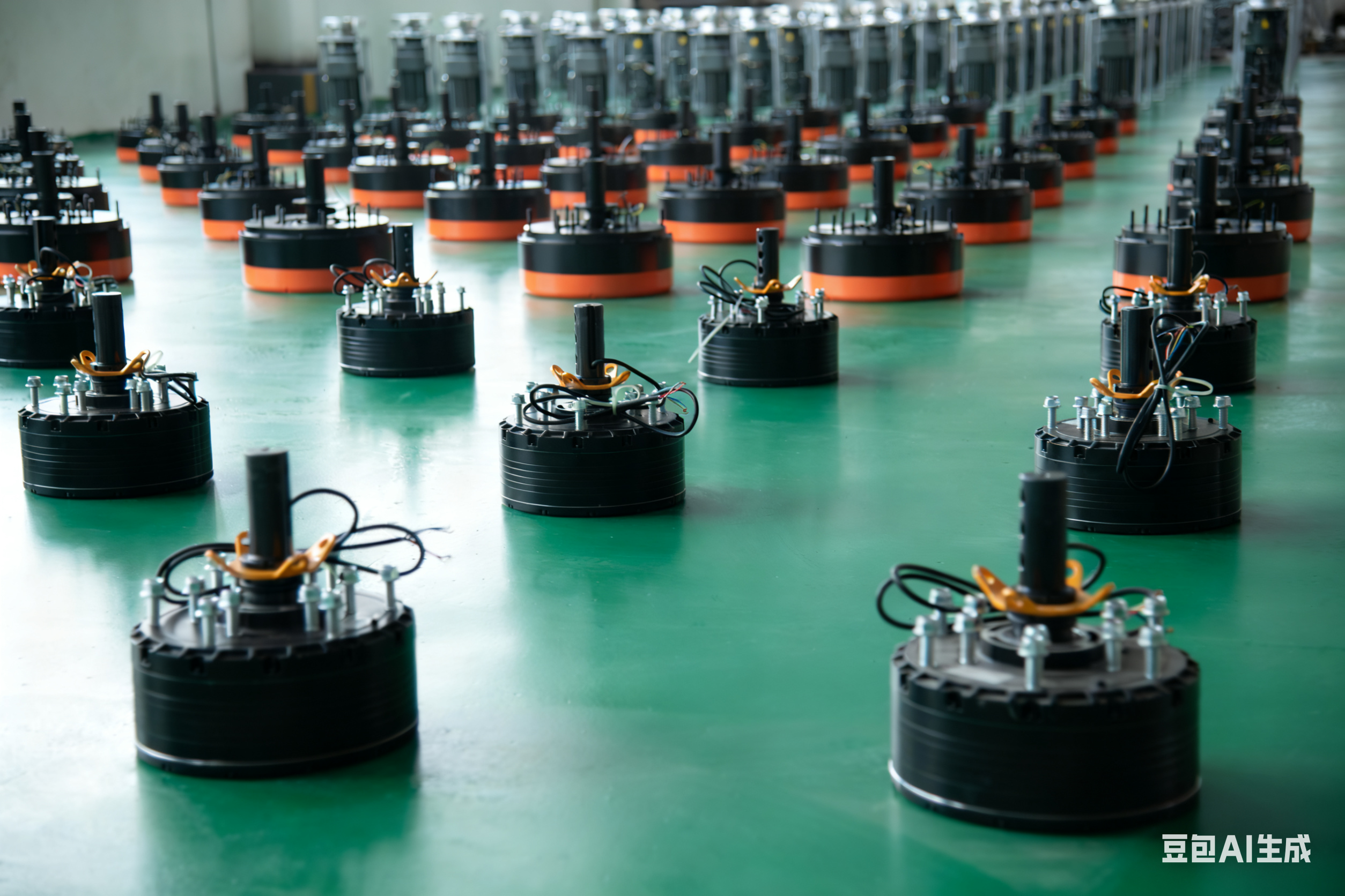 永磁工业风扇安装效果