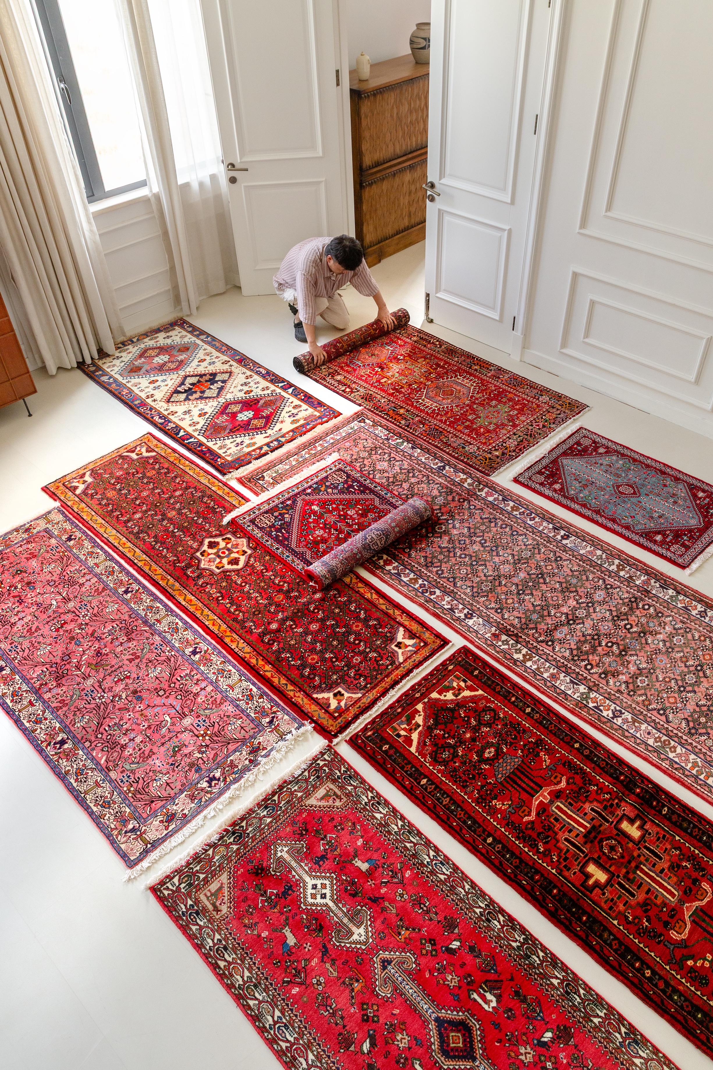 黄麻地毯环保制作过程