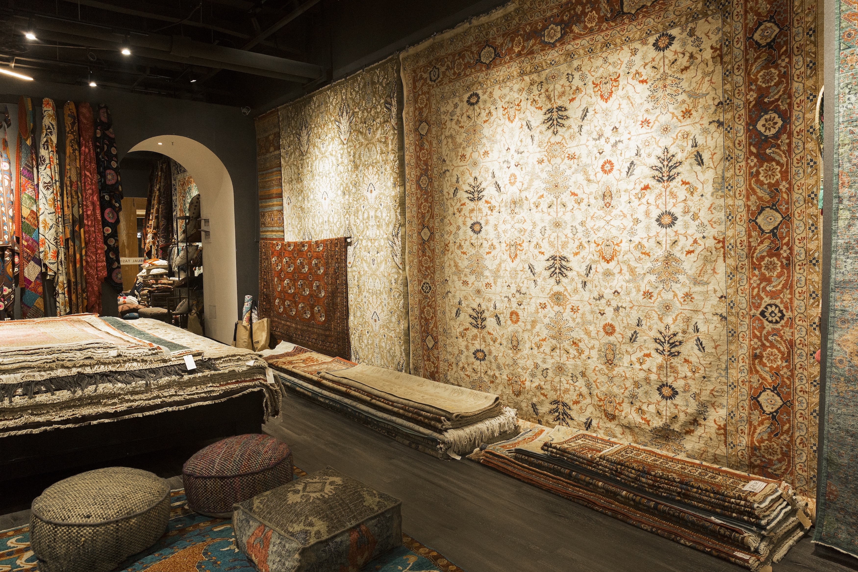 黄麻地毯工艺细节