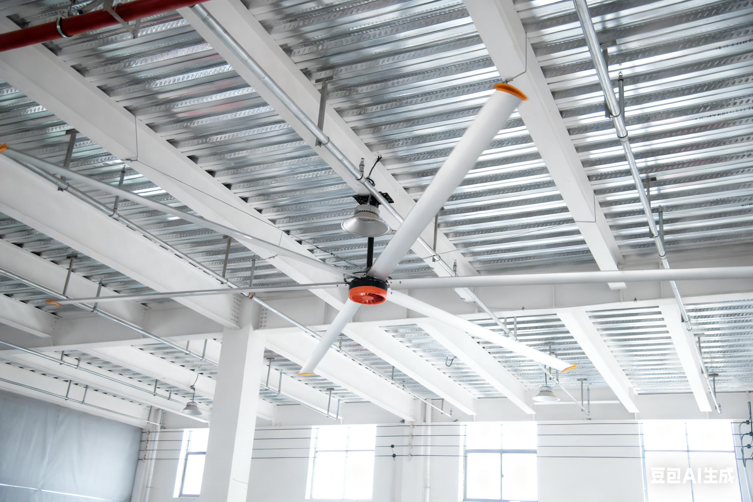 永磁工业风扇车间应用